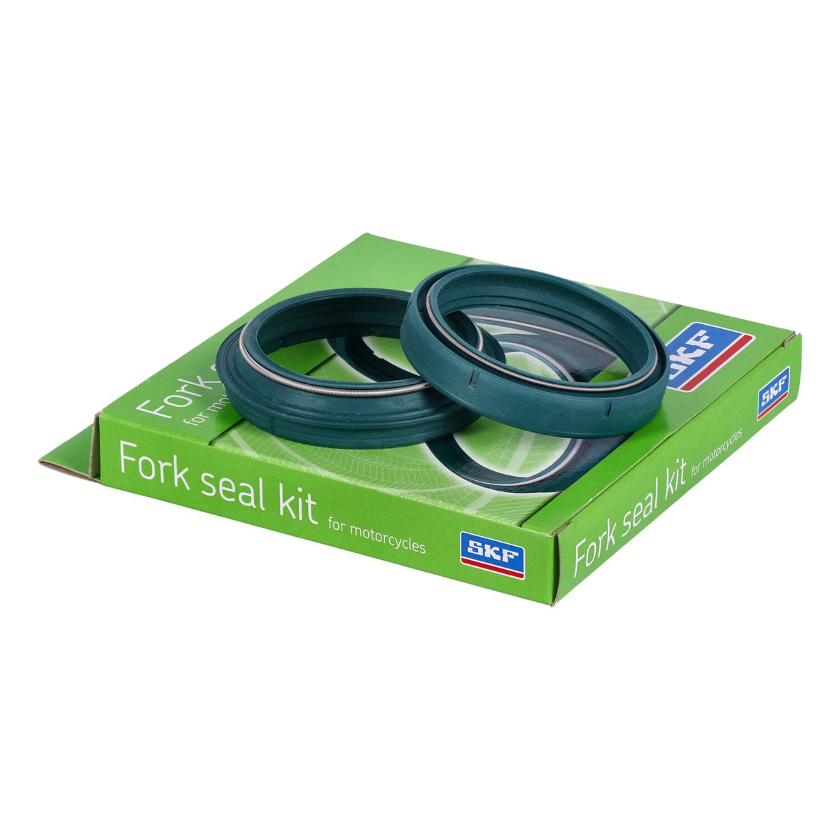 SKF, fork seal kit 39mm. Green. (one fork tube)