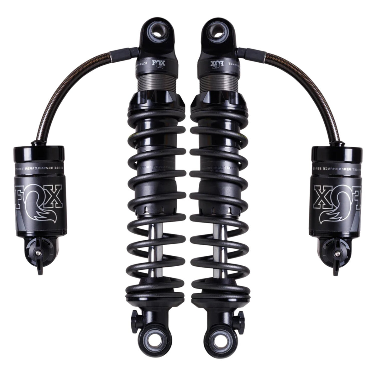 Fox Factory, QS3-QSR remote reservoir shocks. Heavy Duty