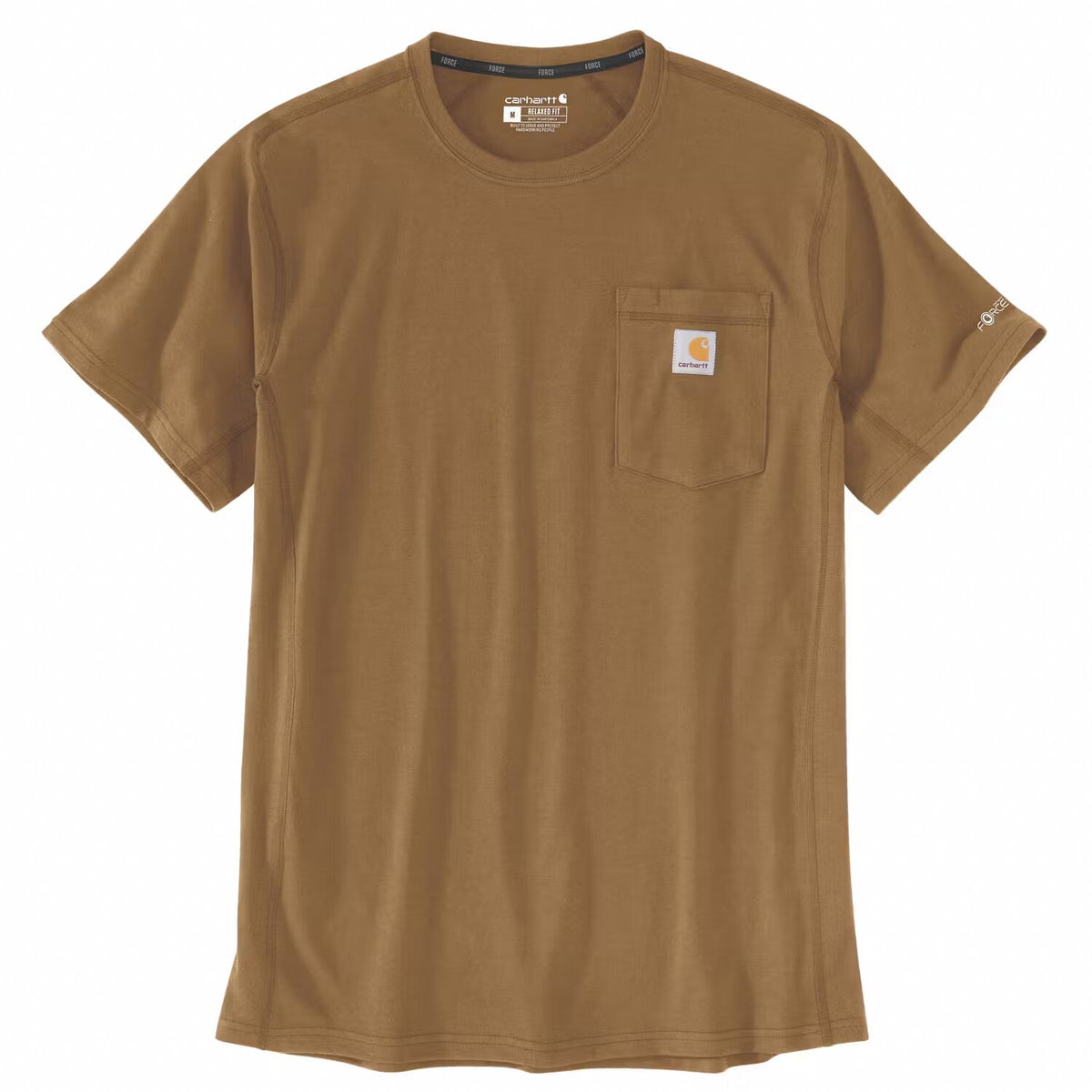 Carhartt Force Pocket S/S t-shirt carhartt® brown