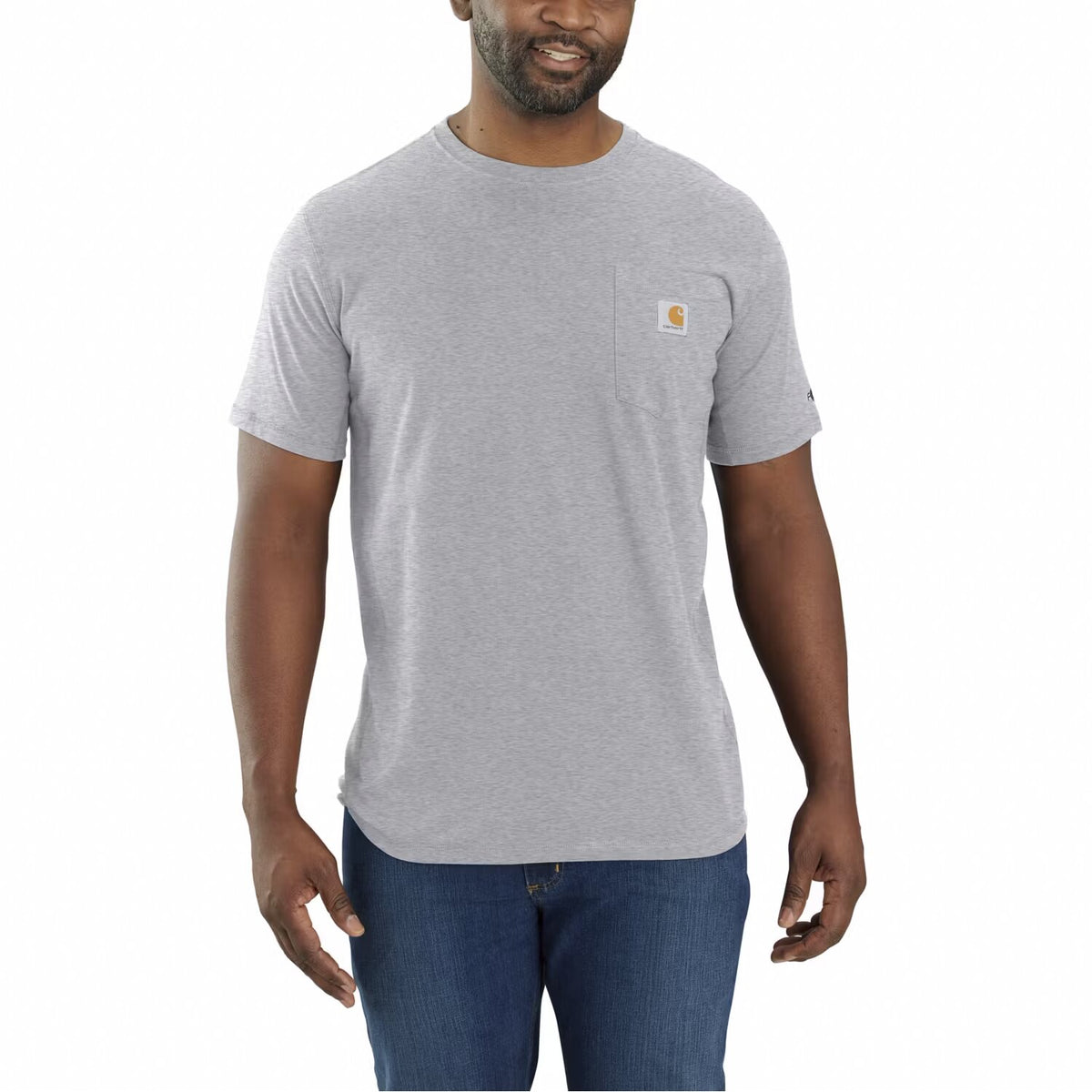 Carhartt Force Pocket S/S t-shirt heather grey