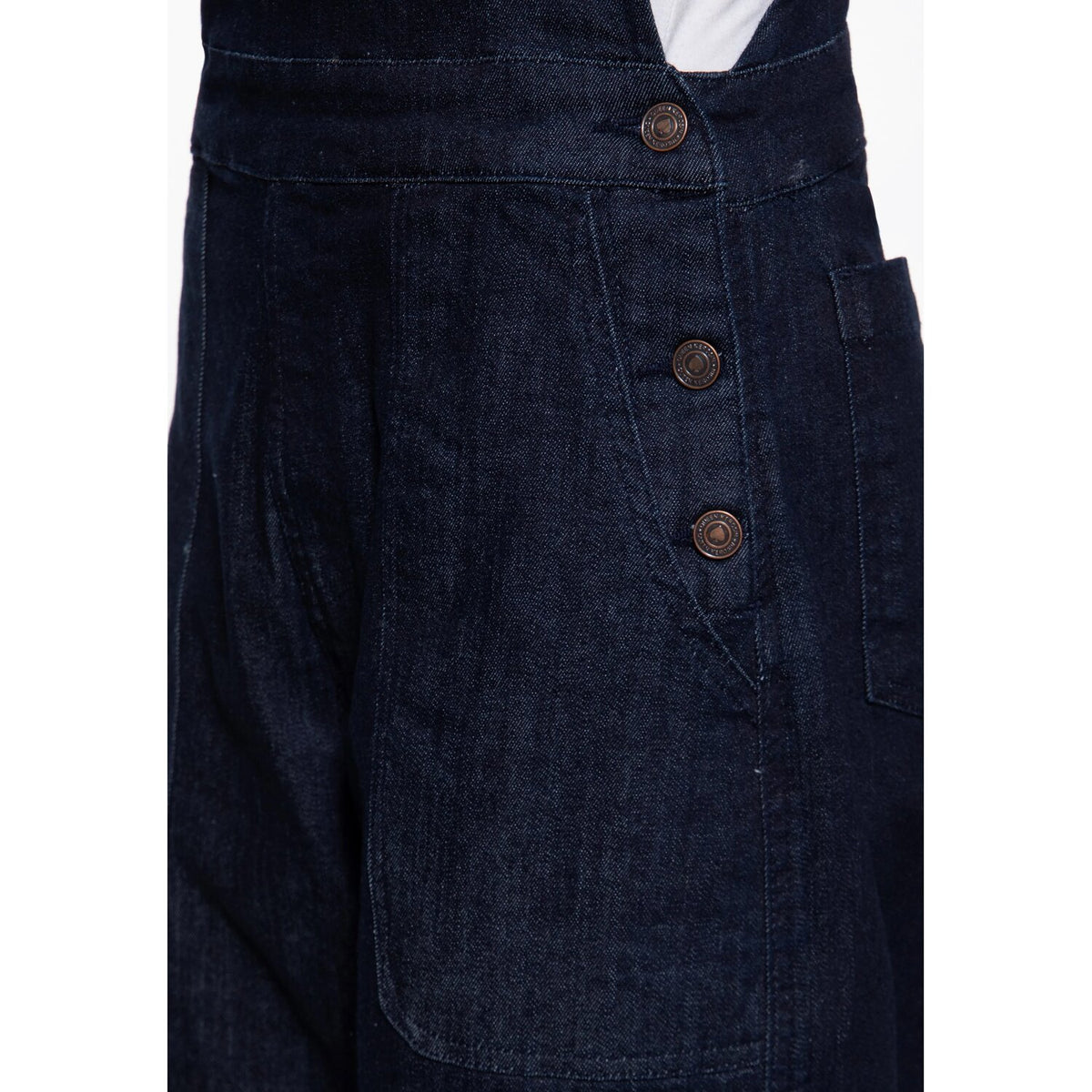 Queen Kerosin bib overall blue