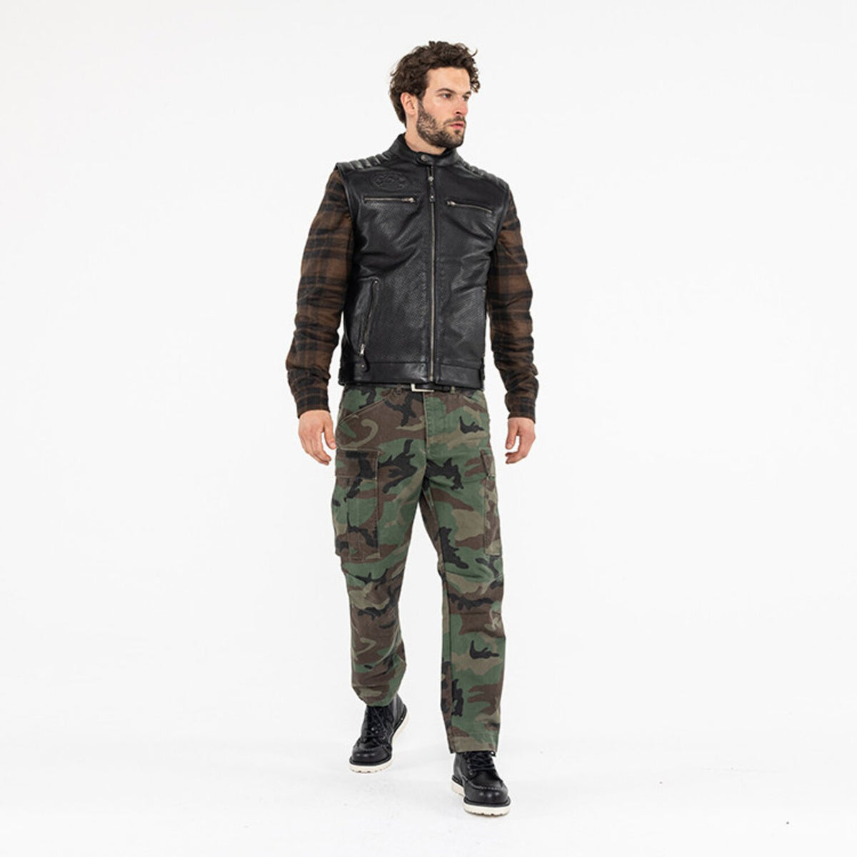 John Doe Storm Leather vest