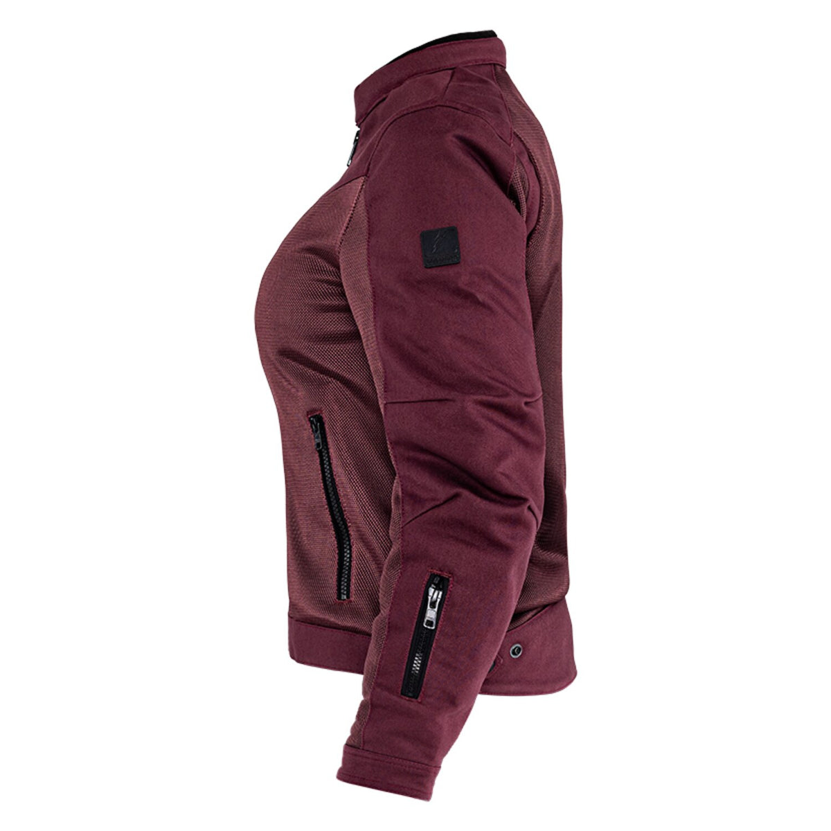 John Doe Aero mesh female jacket bordeaux