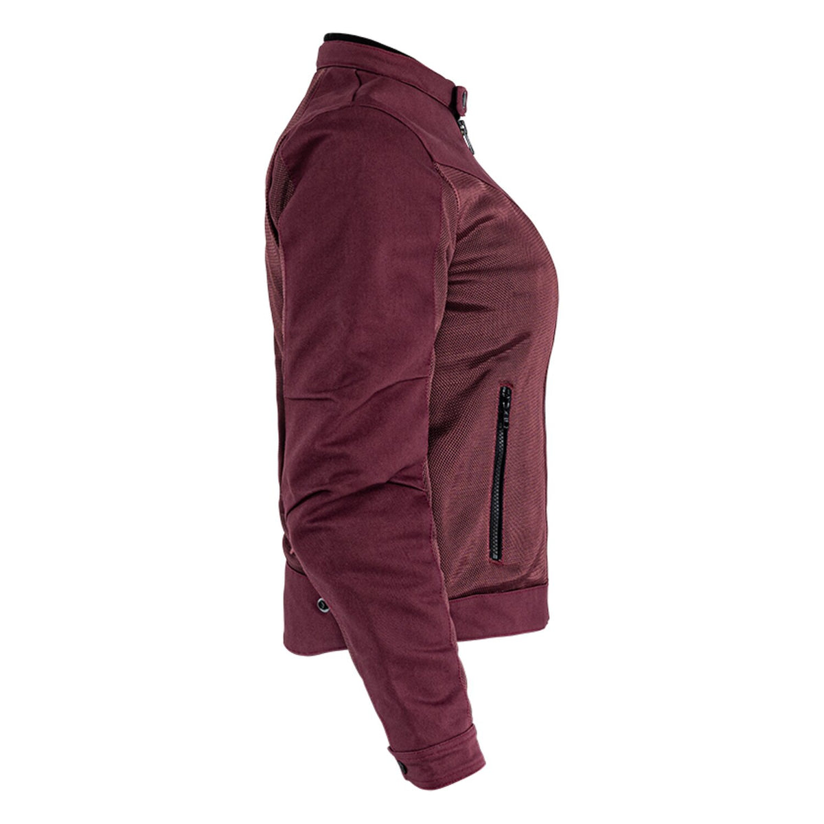 John Doe Aero mesh female jacket bordeaux