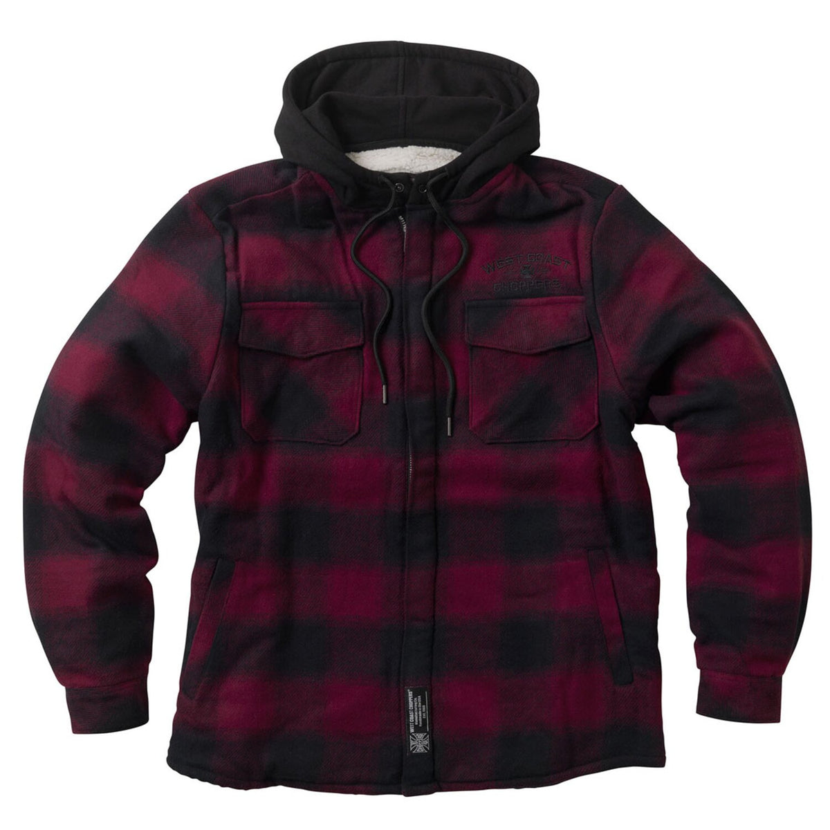 WCC Hell Bent Flannel jacket red/black