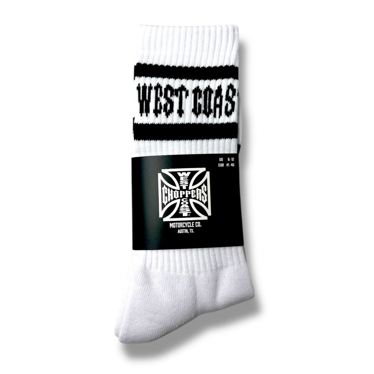 WCC OG Crew socks white