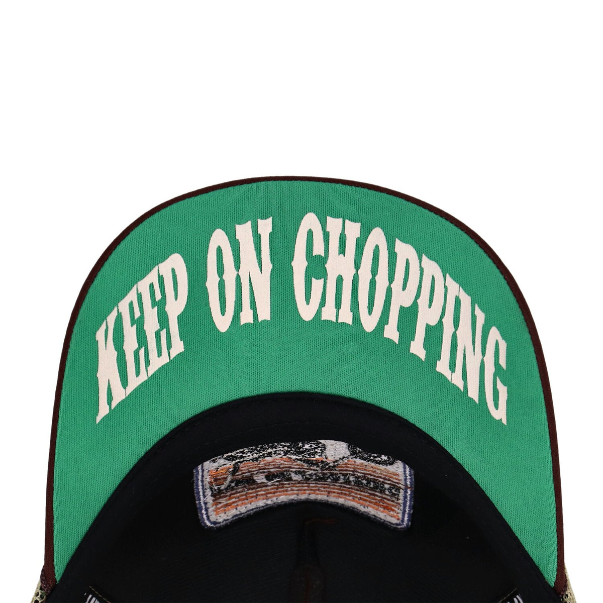 13 1/2 Keep On Chopping trucker cap brown/khaki