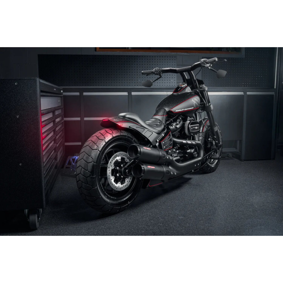 Killer Custom, 'Back Saver' Raked T-Bar Mega handlebar 8"