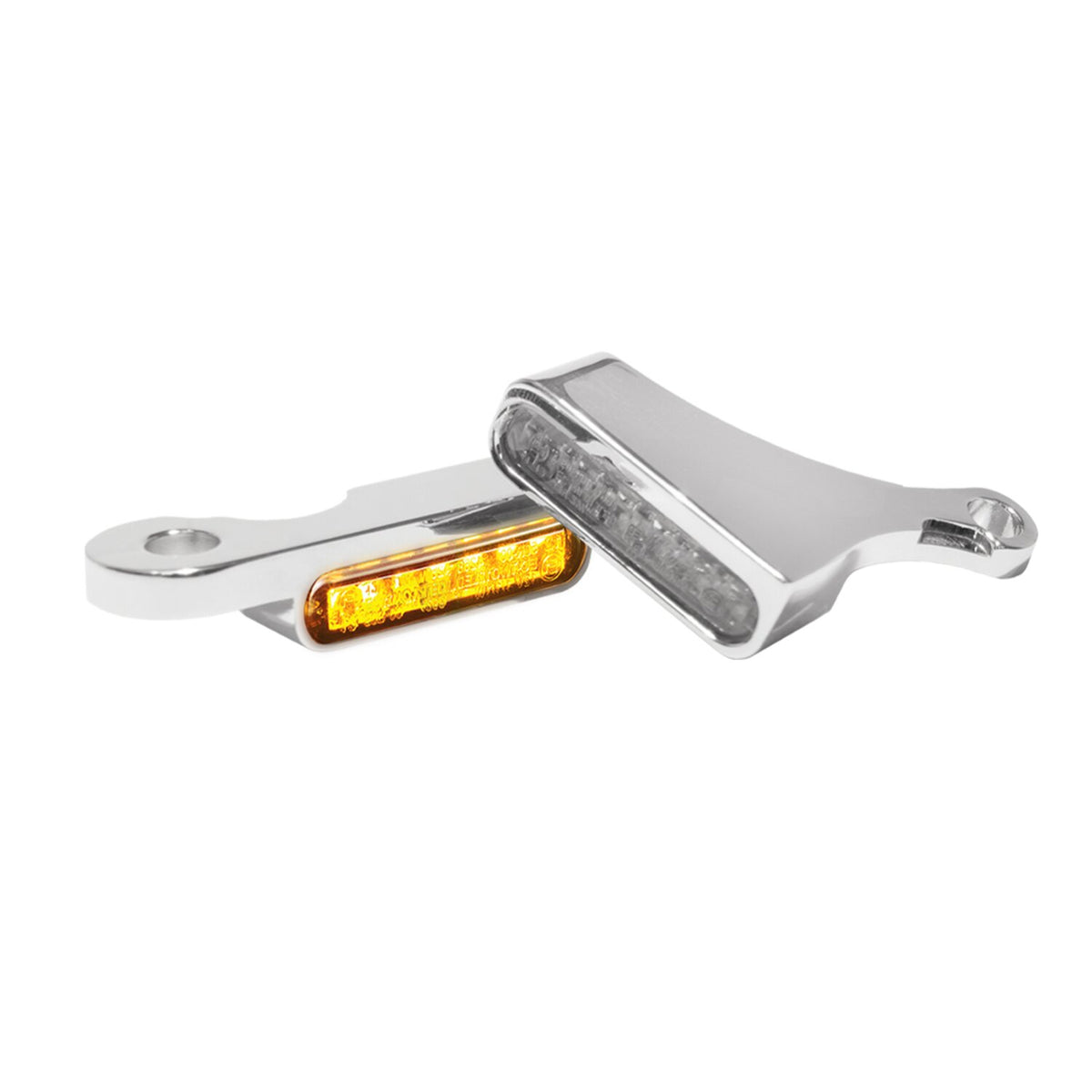 HeinzBikes, 'Stripes' below bar turn signals. Chrome no PL