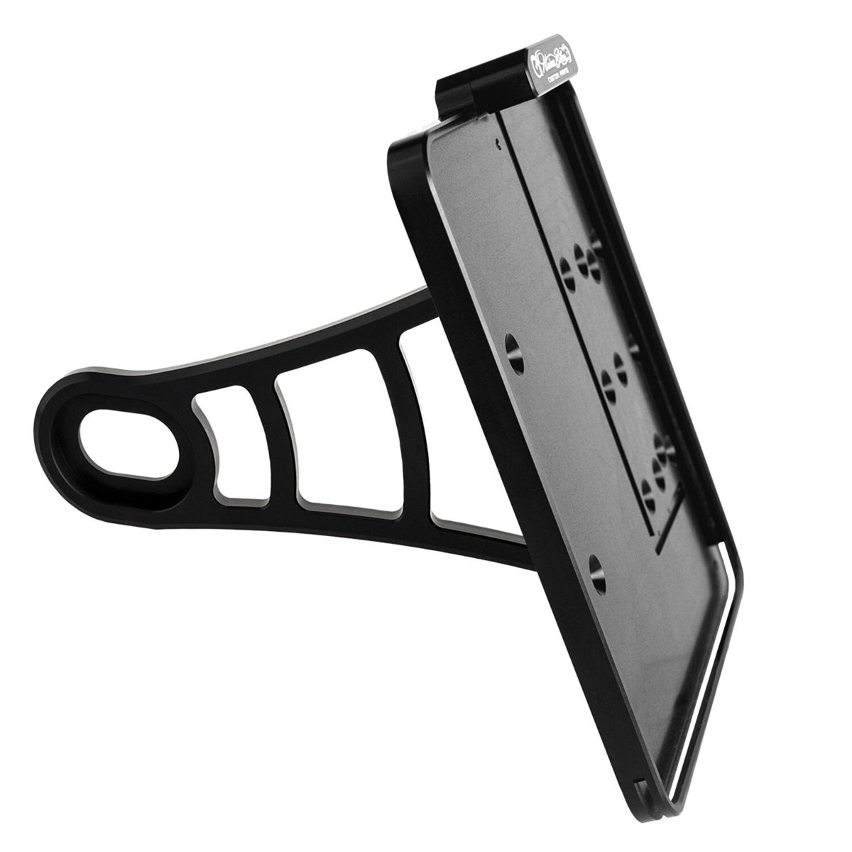 HeinzBikes, side mount license plate bracket. Black