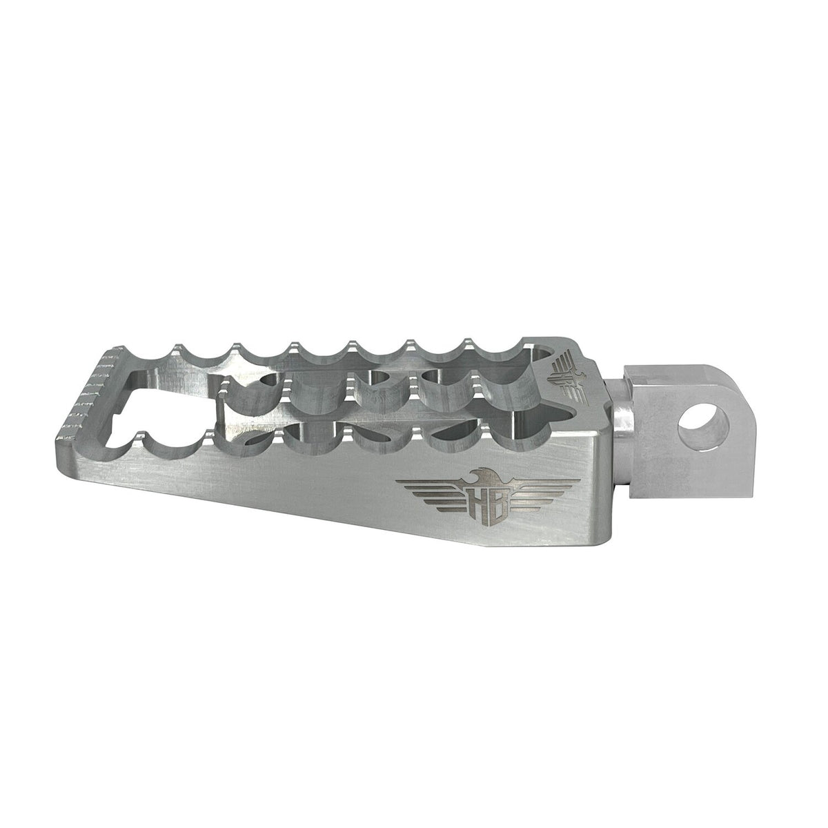 HeinzBikes, MX passenger foot pegs V1. Silver