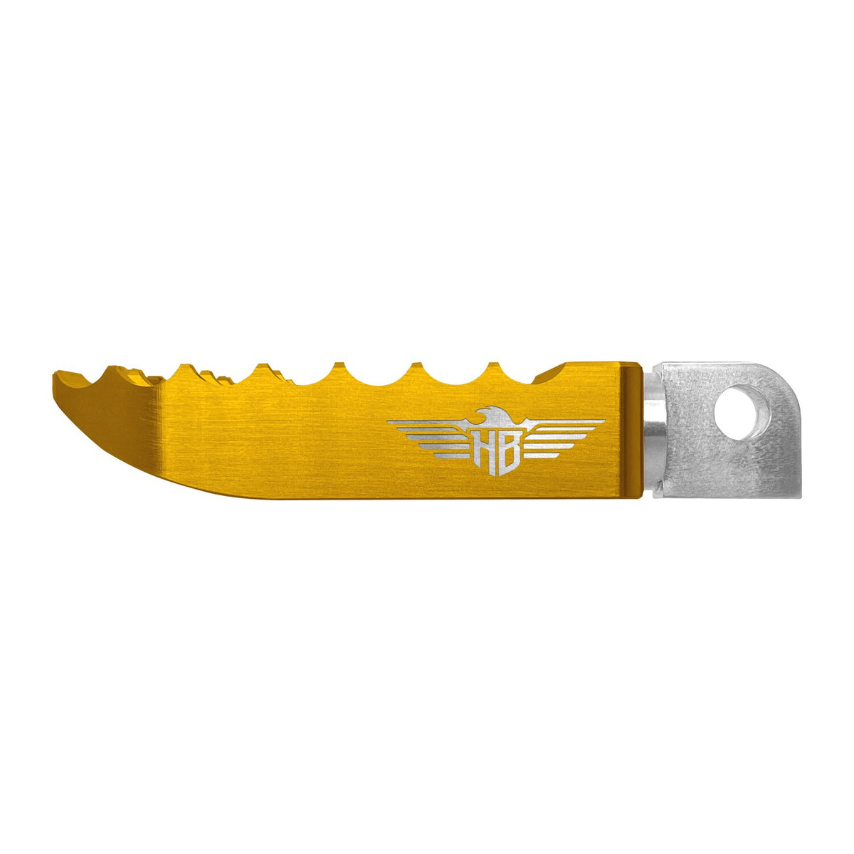 HeinzBikes, MX foot pegs V2. Gold