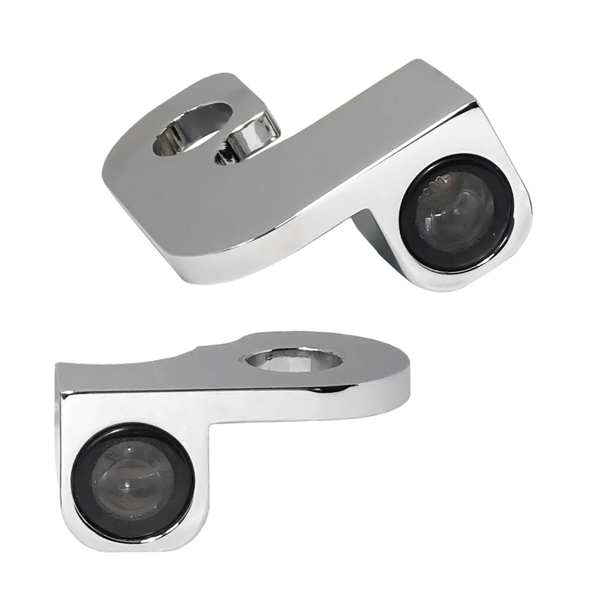 HeinzBikes, Nano below bar turn signals. Chrome