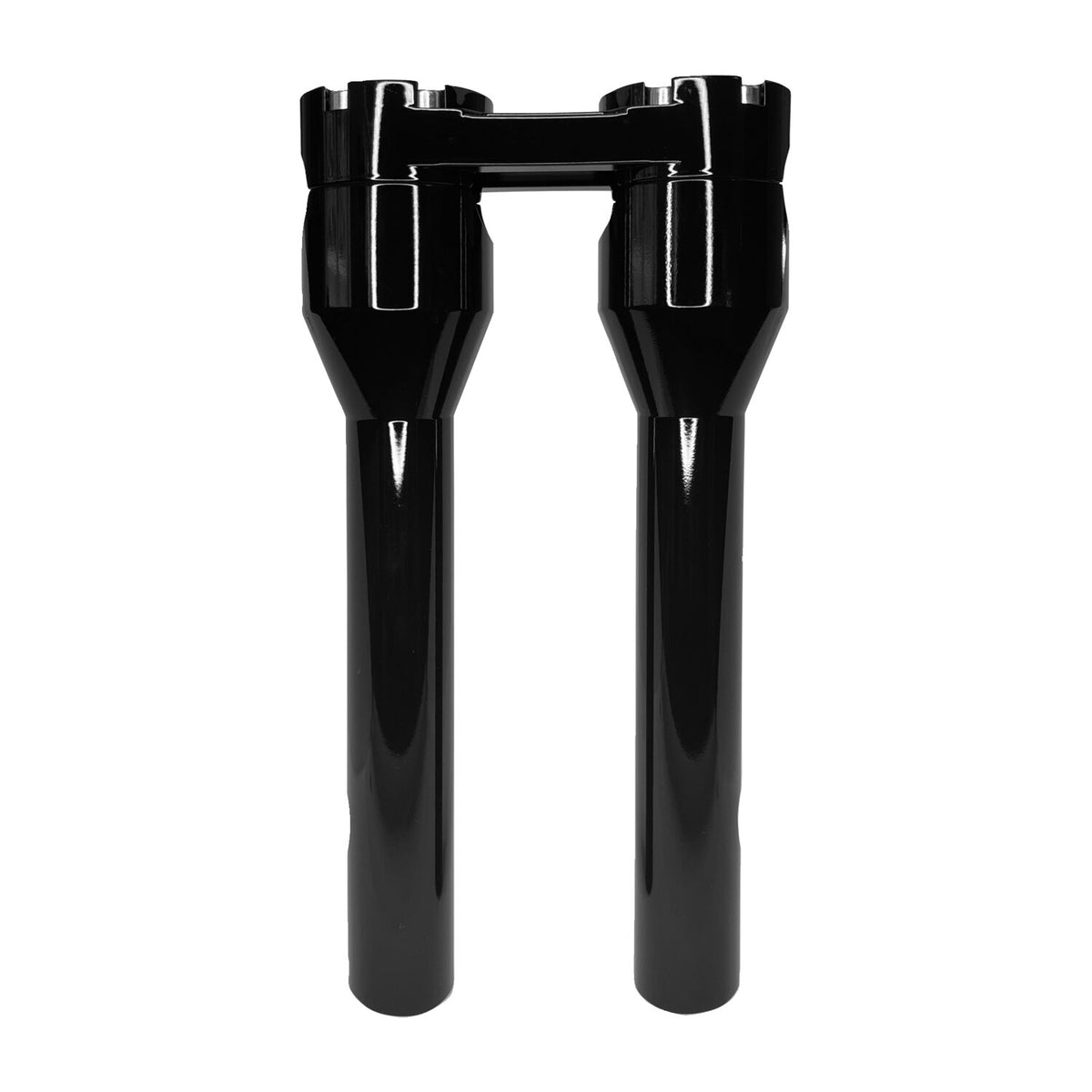 HeinzBikes, Clubstyle straight risers 8". Black/Black