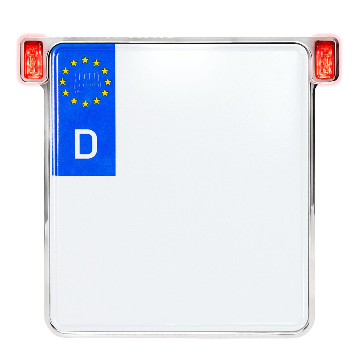 HeinzBikes, All-inn 2.0 license plate bracket. Chrome