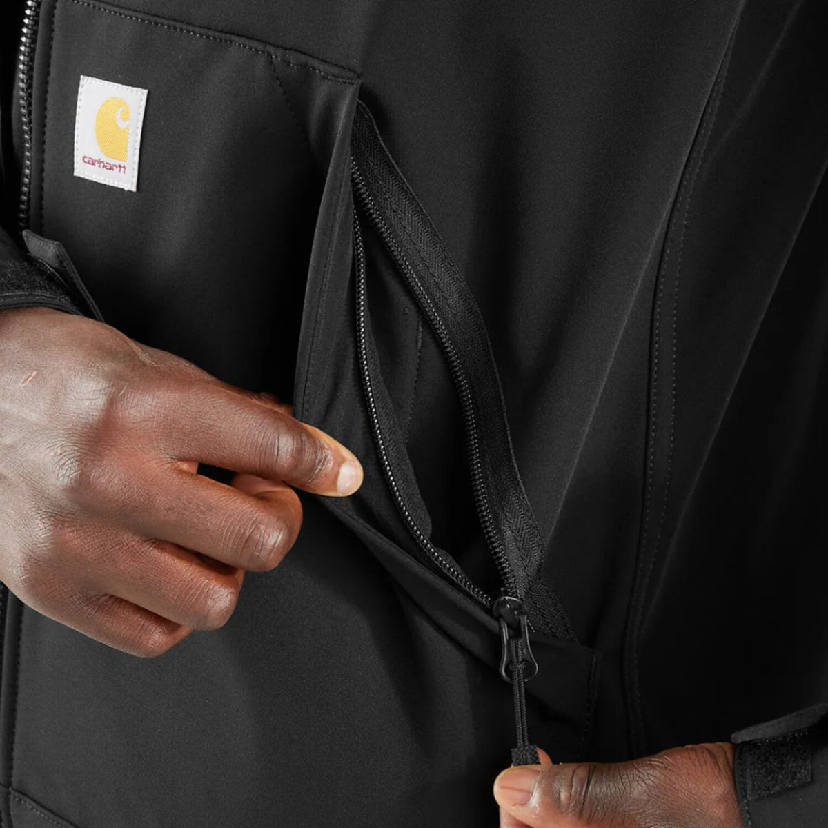 Carhartt Relaxed Fit Softshell jacket black