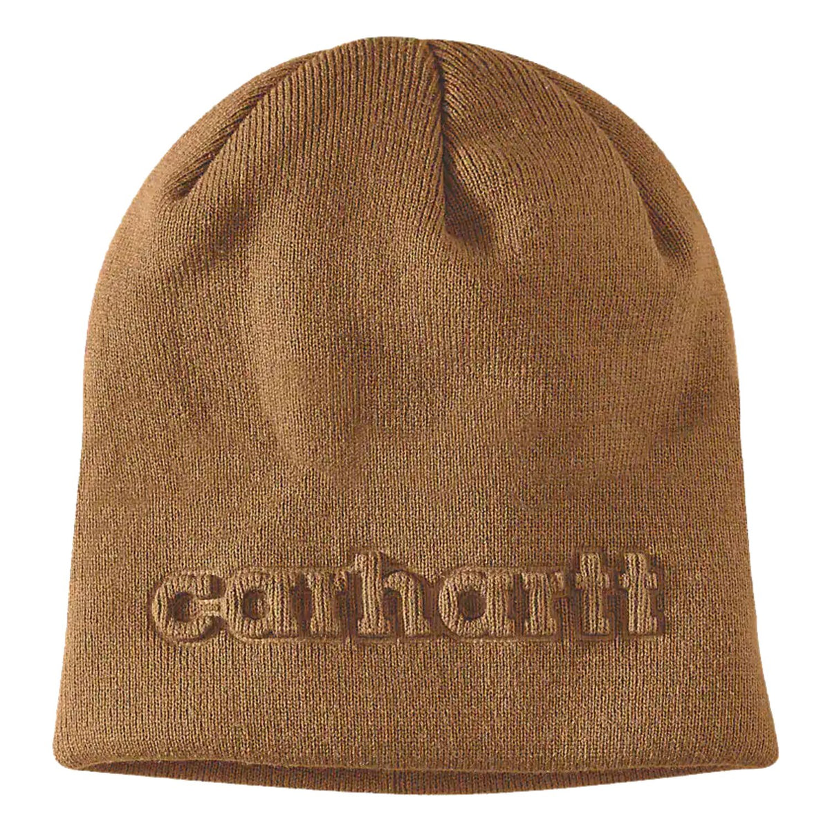 Carhartt Knit Embossed beanie carhartt® brown