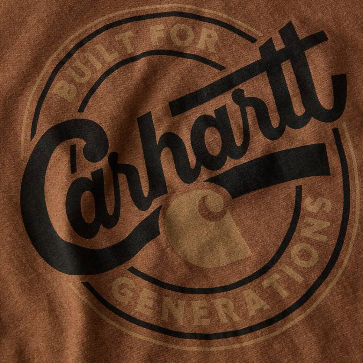 Carhartt Script Graphic t-shirt red duck heather