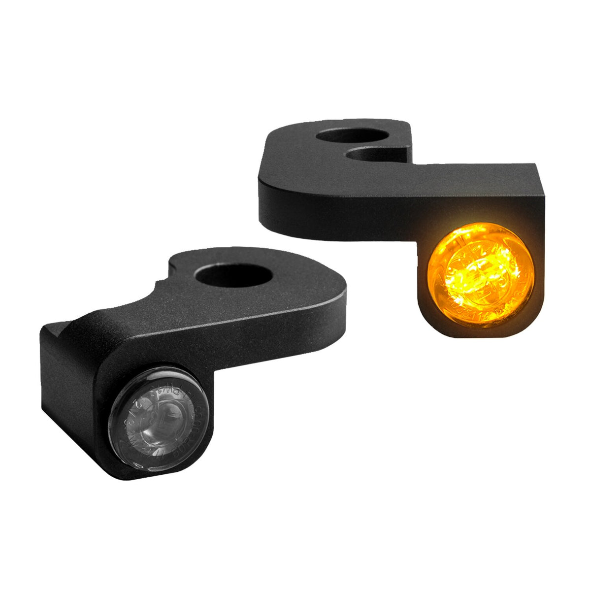 HeinzBikes, Nano below bar turn signals. Black