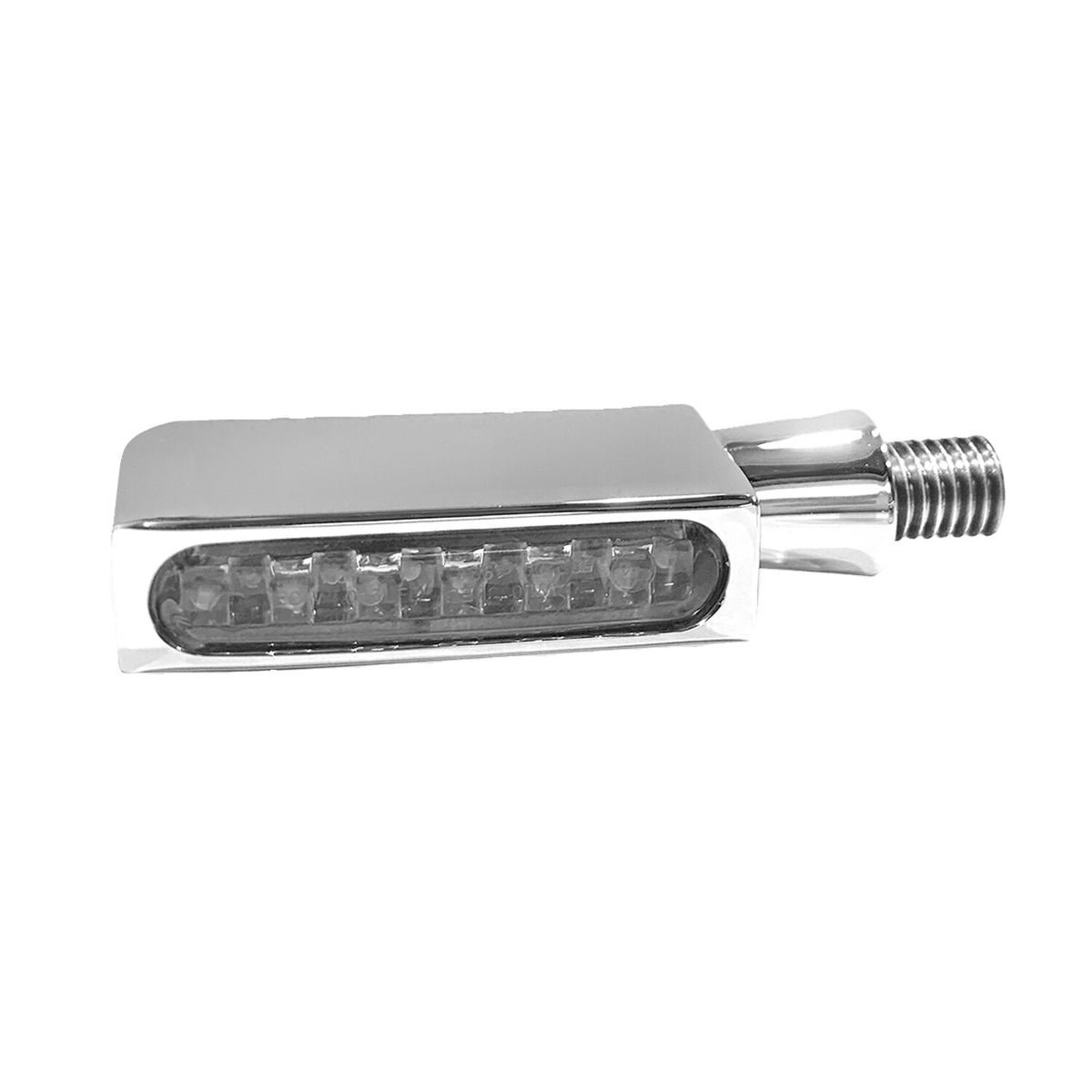 HeinzBikes, Blokk Line turn signal/position light. Chrome