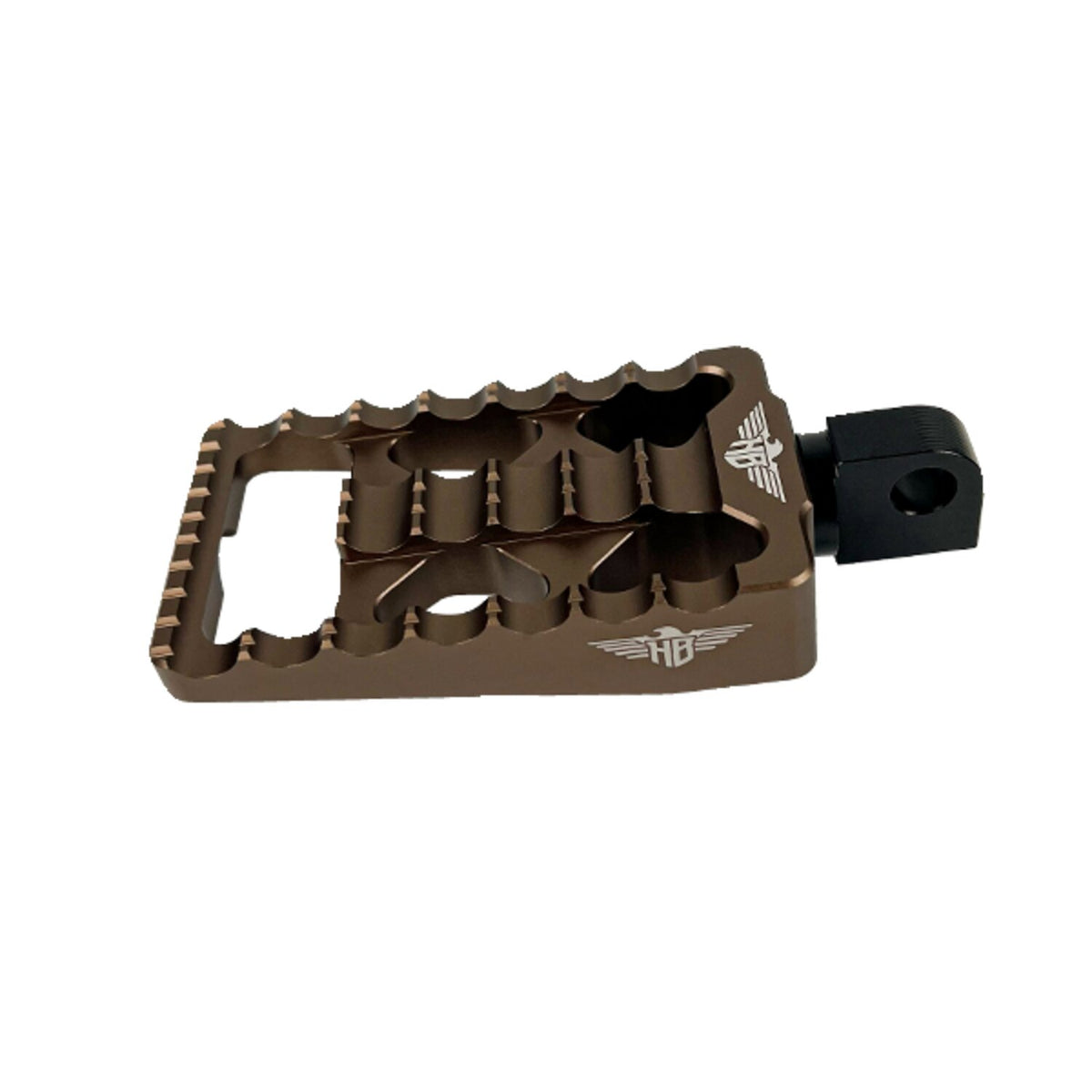 HeinzBikes, MX foot pegs V1. Bronze