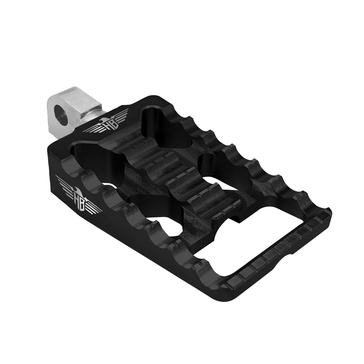 HeinzBikes, MX passenger foot pegs V1. Black