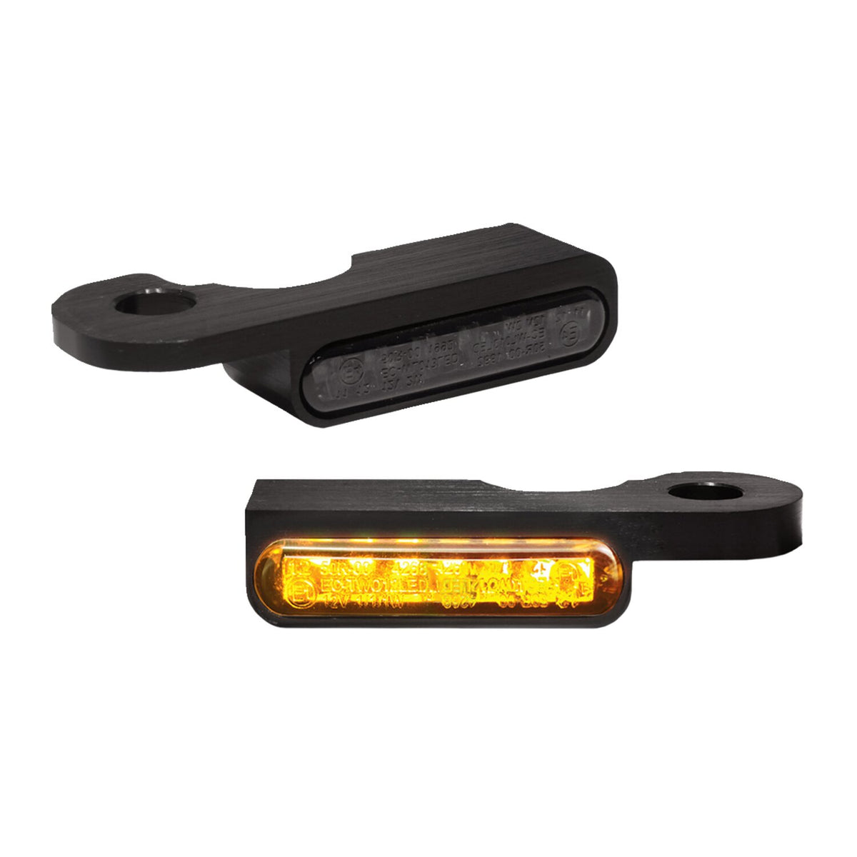 HeinzBikes, Stripes turn signals. Black no PL