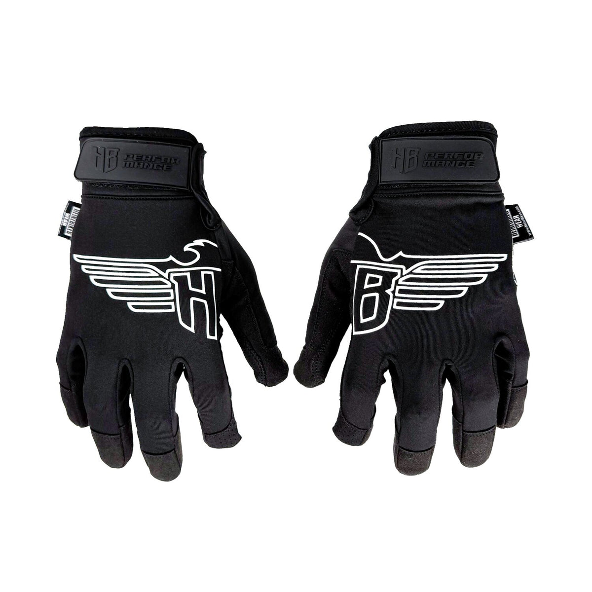 HeinzBikes Eagle split gloves black