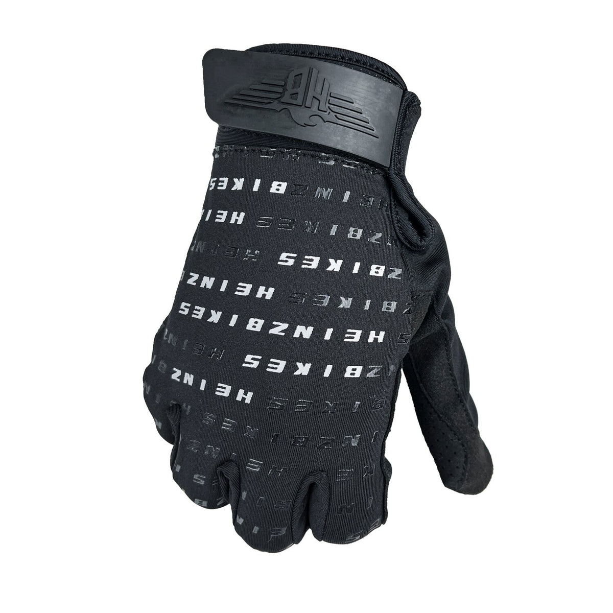 HeinzBikes Pattern gloves black