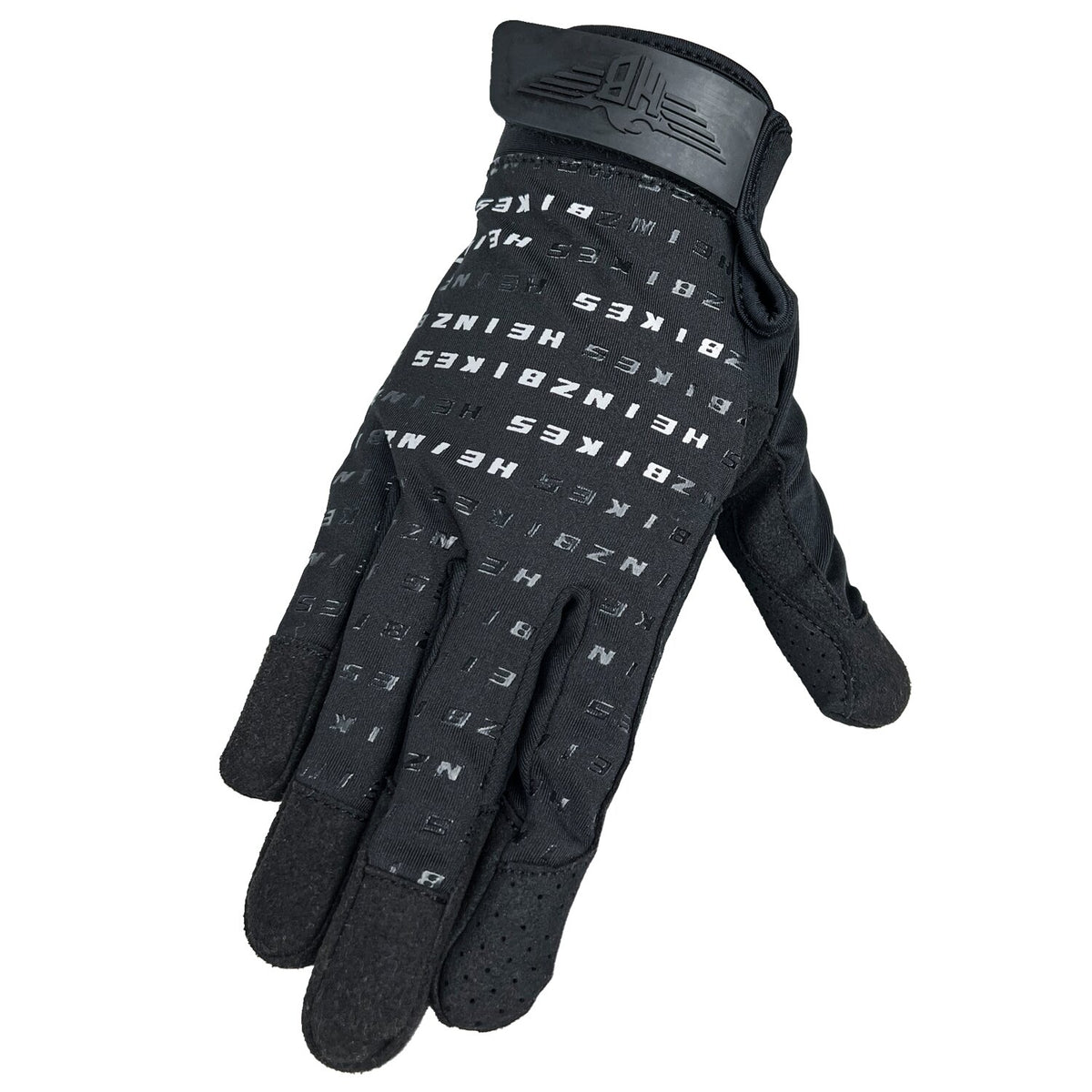 HeinzBikes Pattern gloves black