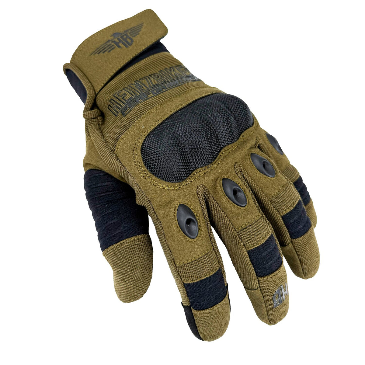 HeinzBikes Tactical gloves olive green