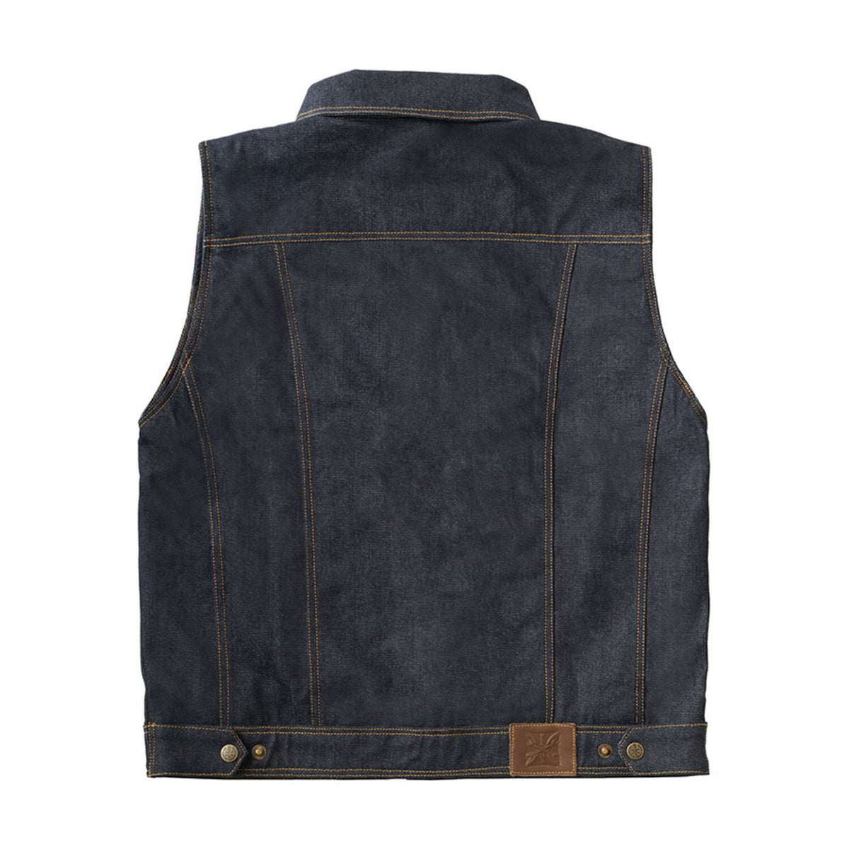 WCC x 13 1/2 Dominator RAW denim riding vest