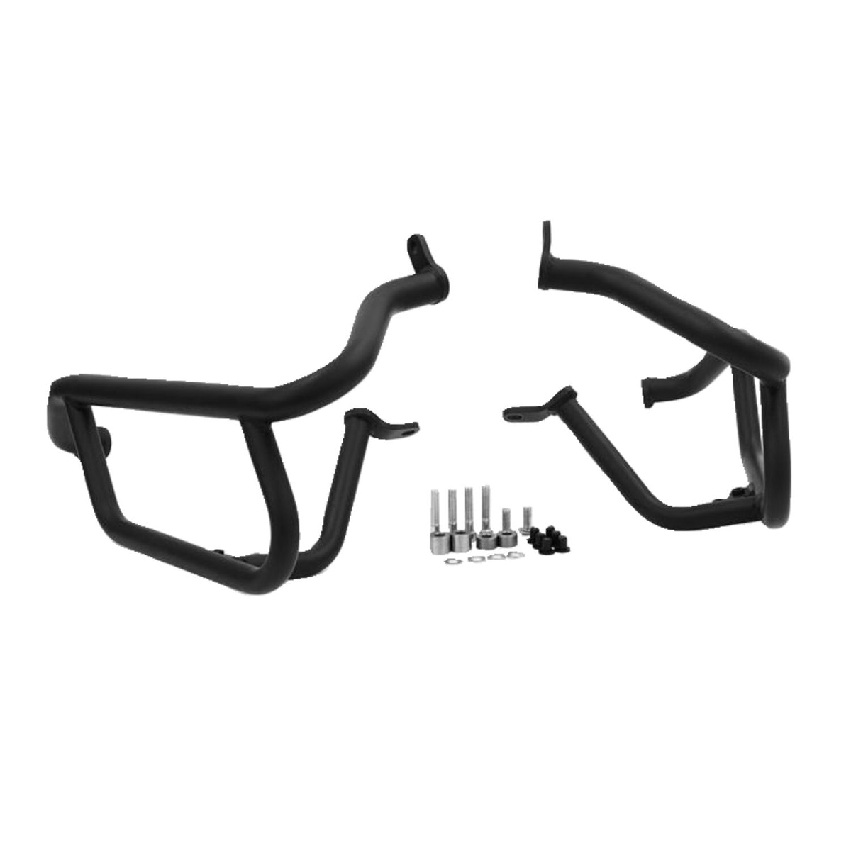 Zieger, crash bar / engine guard set. Black