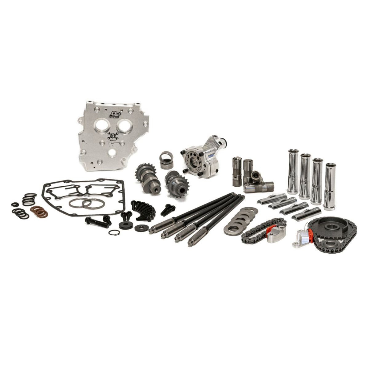 Feuling, OE+ 574 cam chest conv. kit. No pushrods