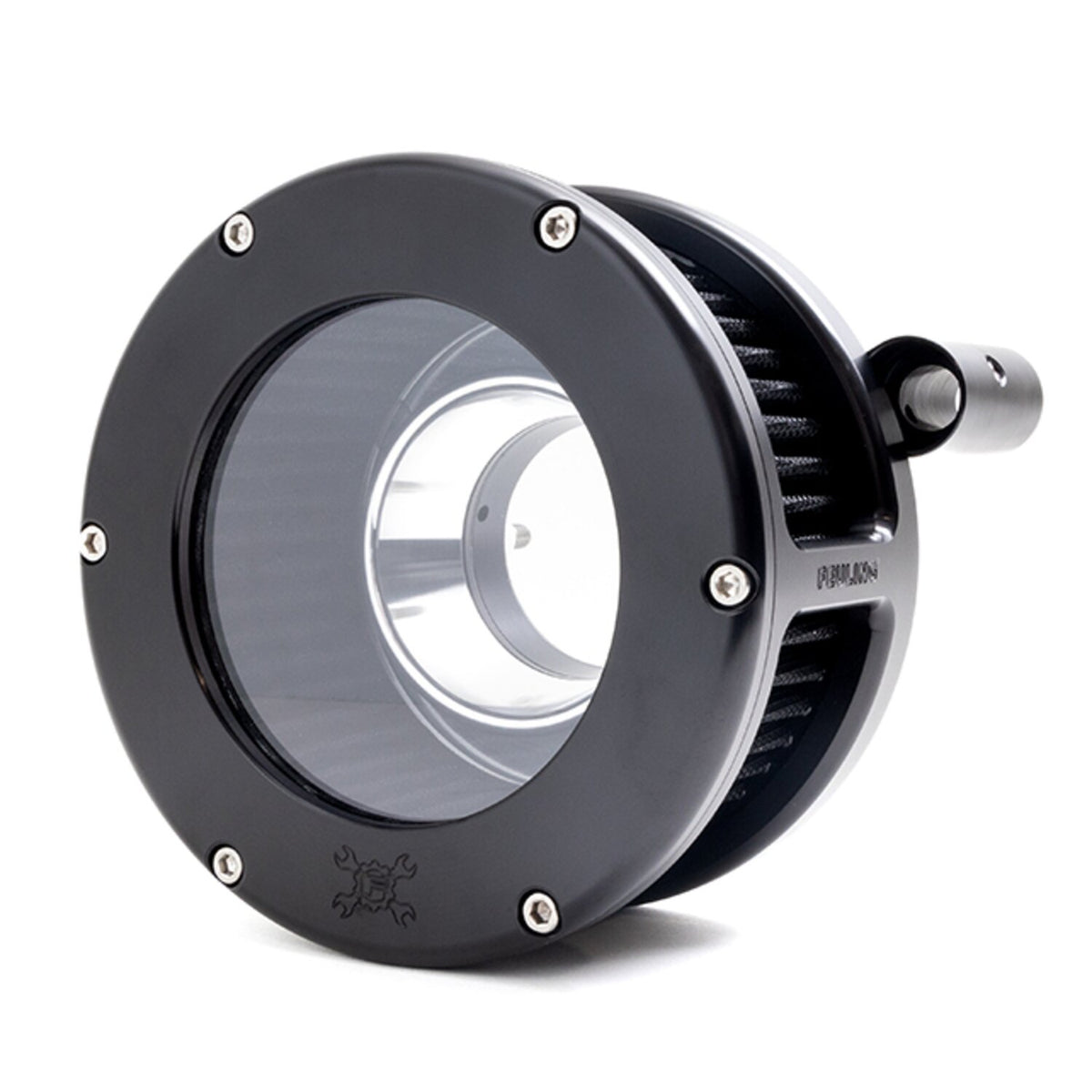 Feuling, BA air cleaner kit. Black. Clear cover