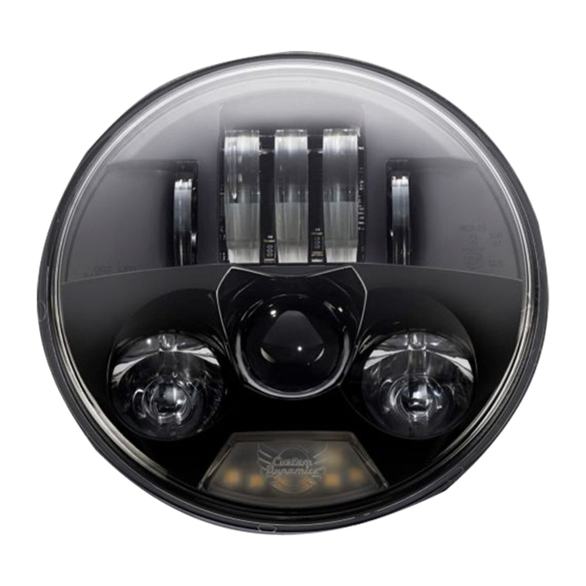 Custom Dynamics, ProBEAM 5.75" LED ECE headlamp. Black