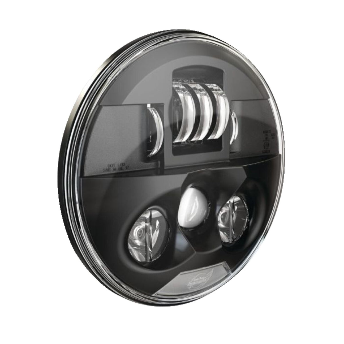 Custom Dynamics, ProBEAM 5.75" LED ECE headlamp. Black