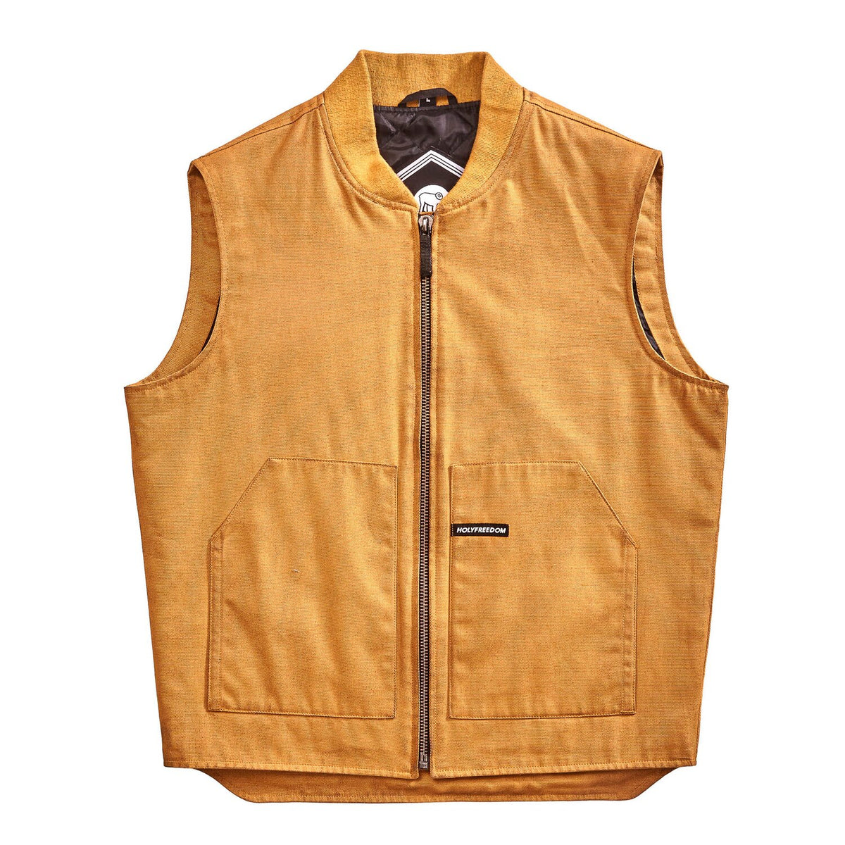 Holy Freedom Worker Vest Havana vest yellow