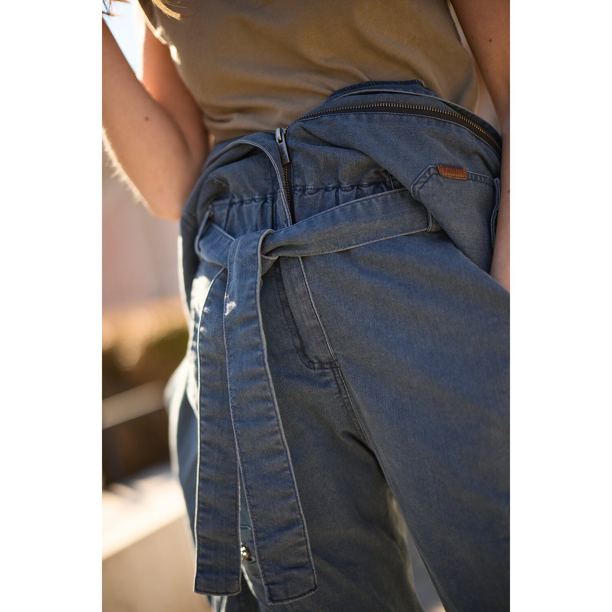 By City Black Hawk female overall denim