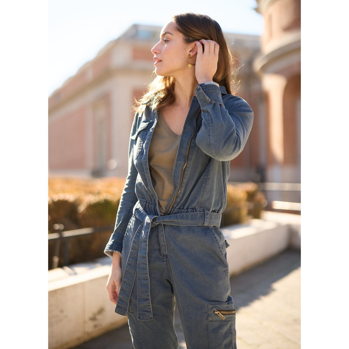 By City Black Hawk female overall denim