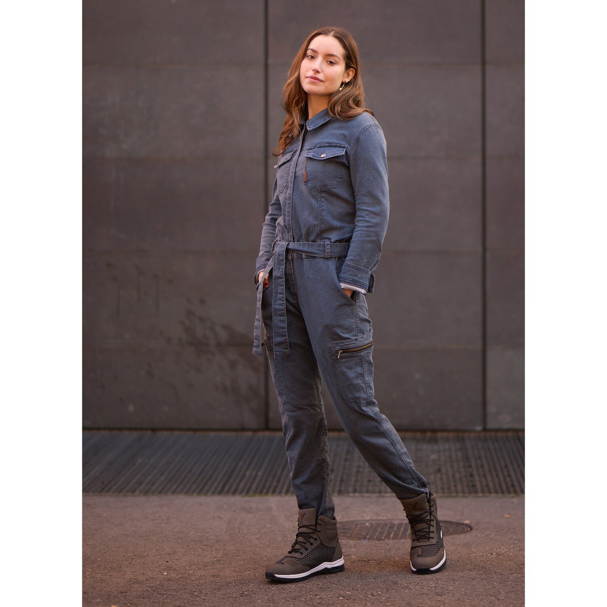 By City Black Hawk female overall denim