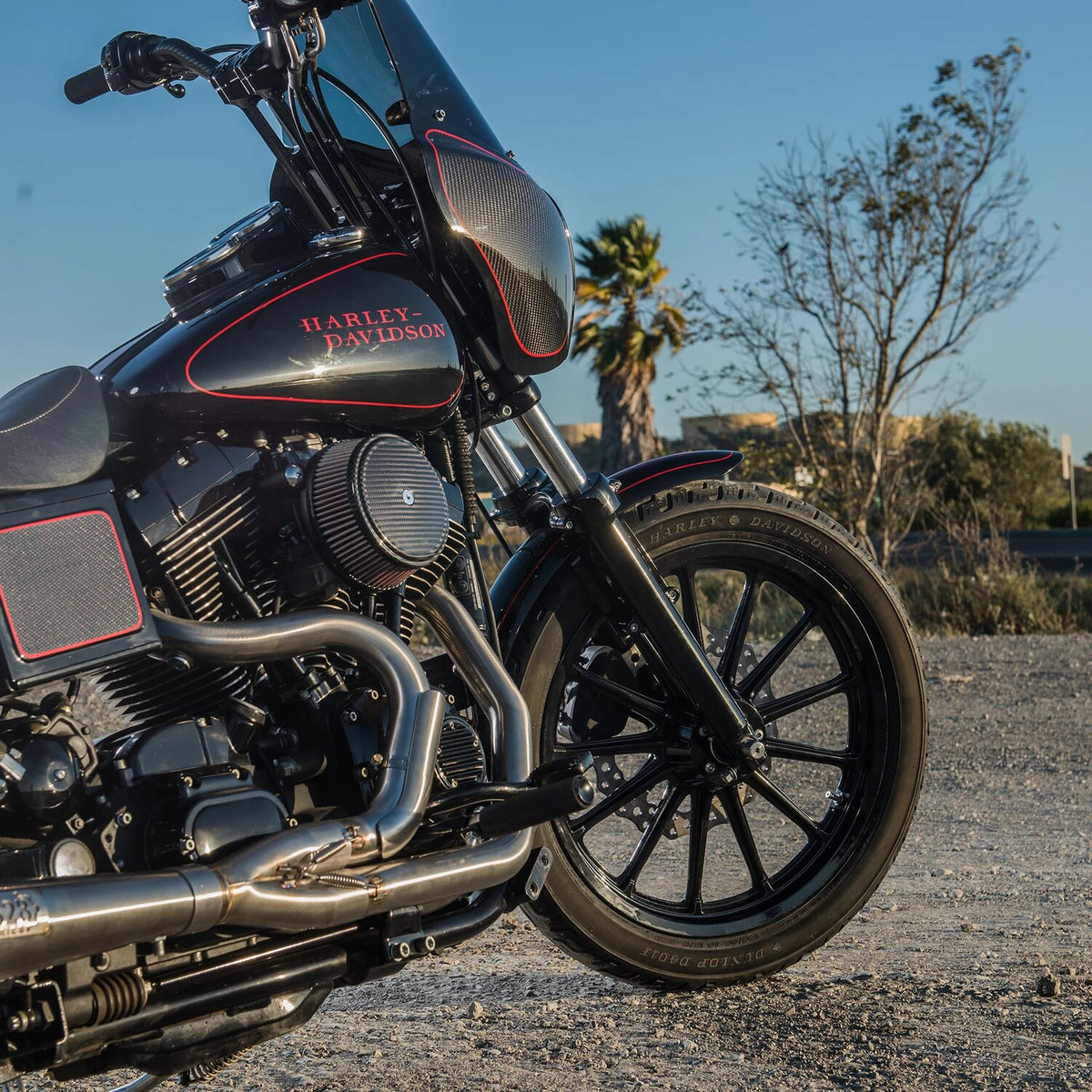 Arlen Ness, Stage 1 Big Sucker air cleaner. Carbon fiber