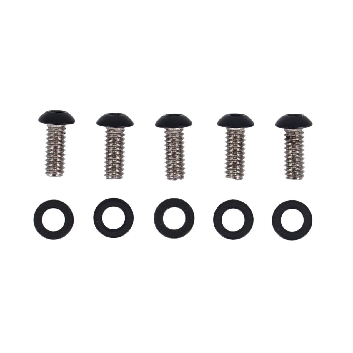 Screws4Bikes, bolt kit, derby cover. Matte black