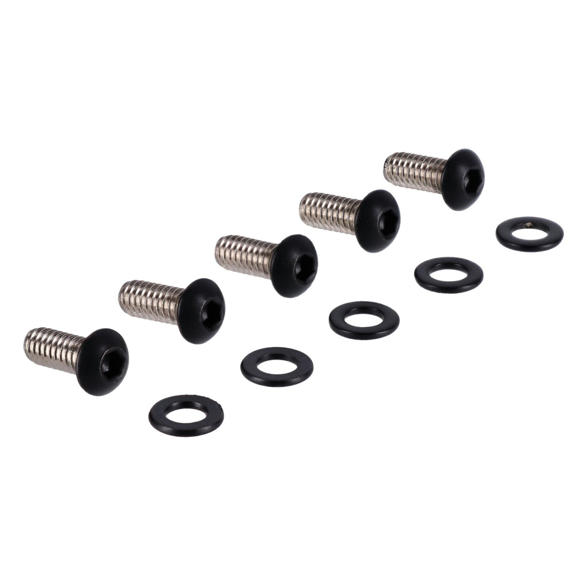 Screws4Bikes, bolt kit, derby cover. Matte black