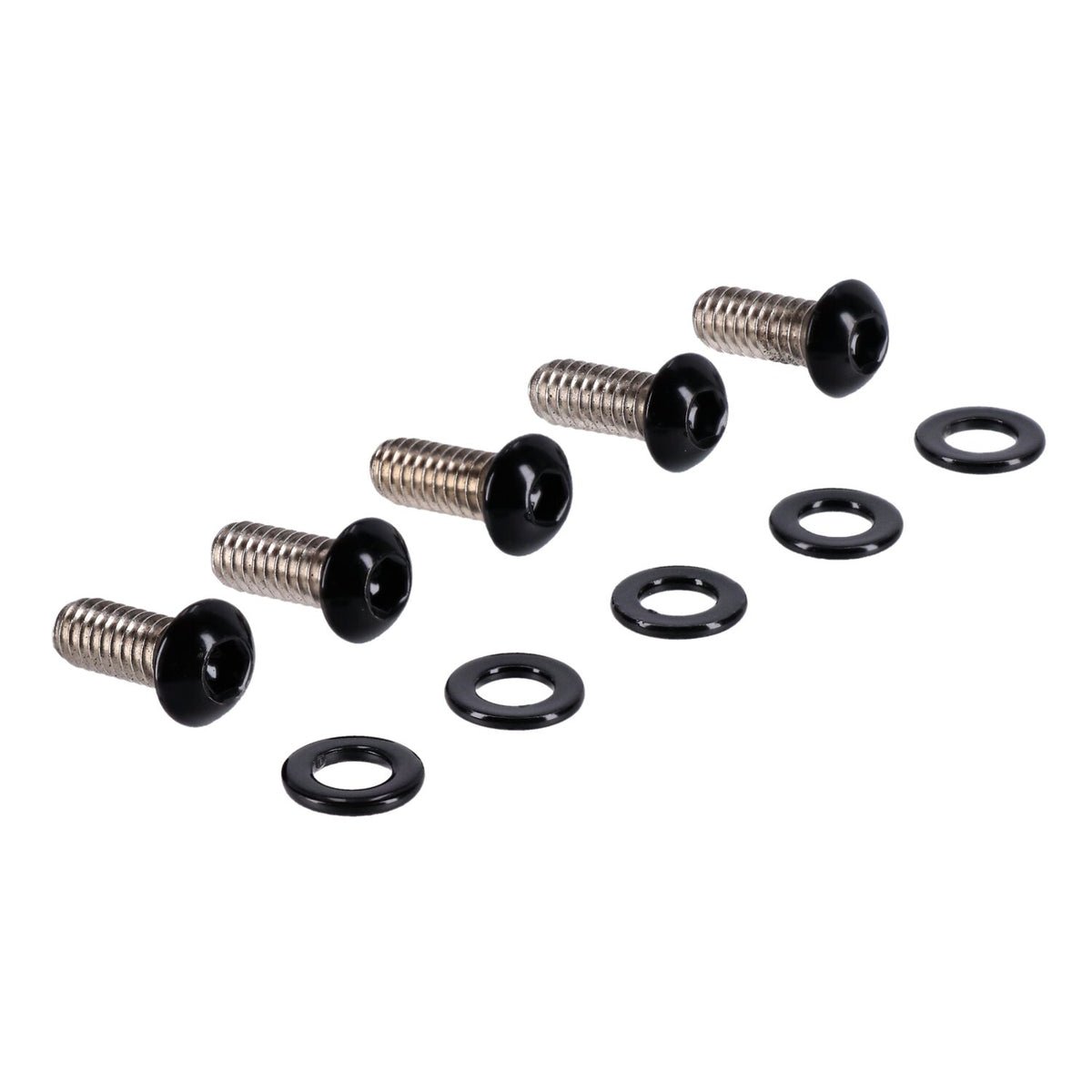 Screws4Bikes, bolt kit, derby cover. Gloss black