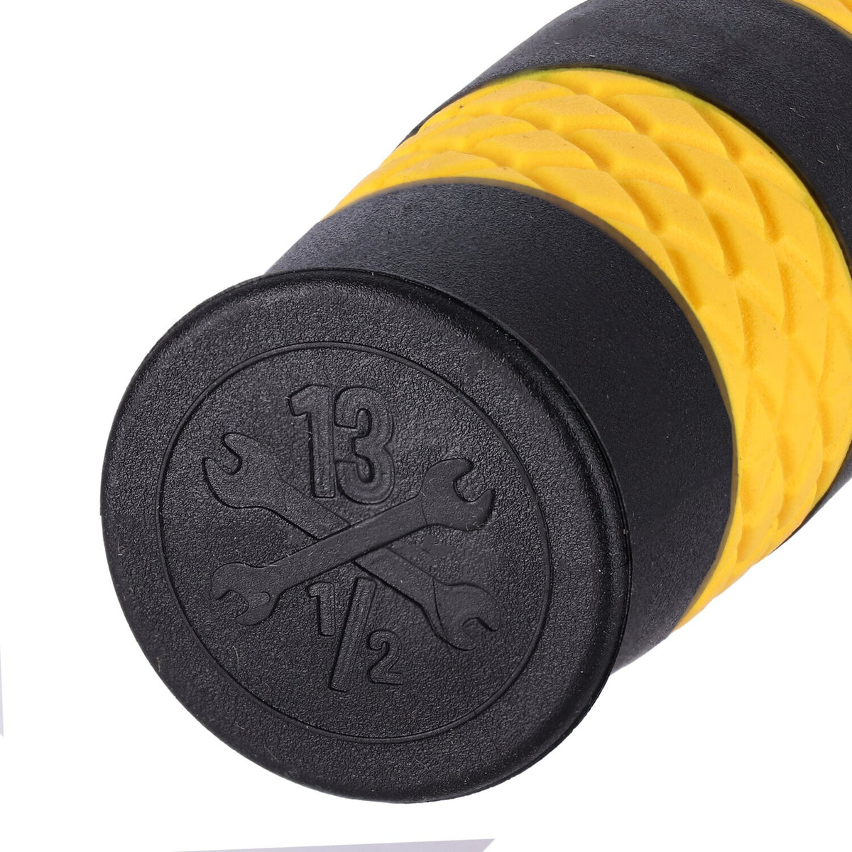 13 1/2 Outlaw grips black/yellow 7/8"