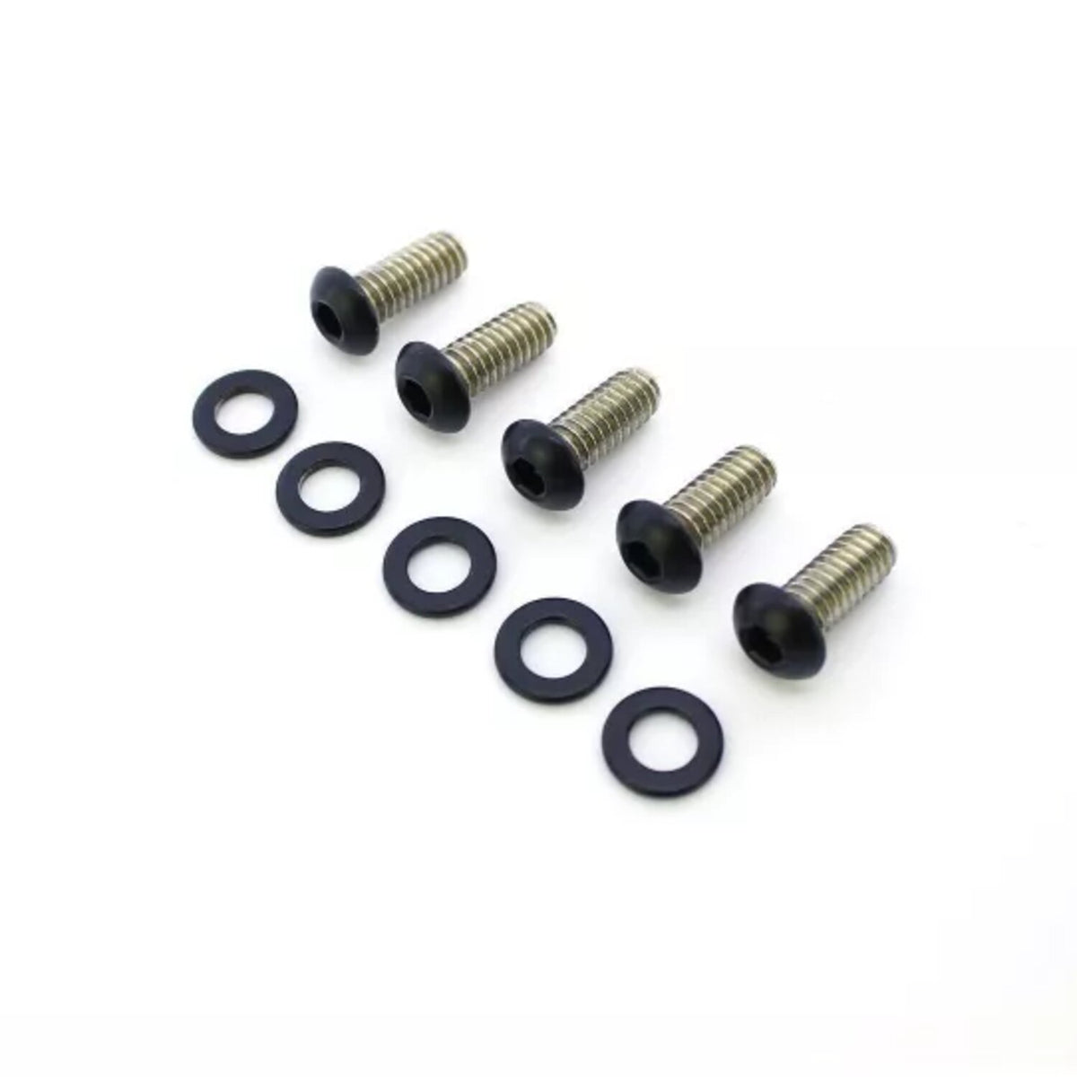 Screws4Bikes, bolt kit, derby cover. Polished