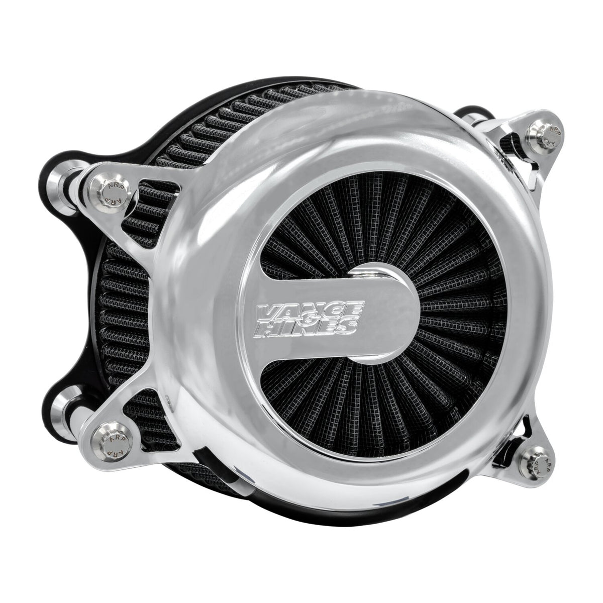 Vance & Hines, VO2 Rogue air cleaner assembly. Chrome