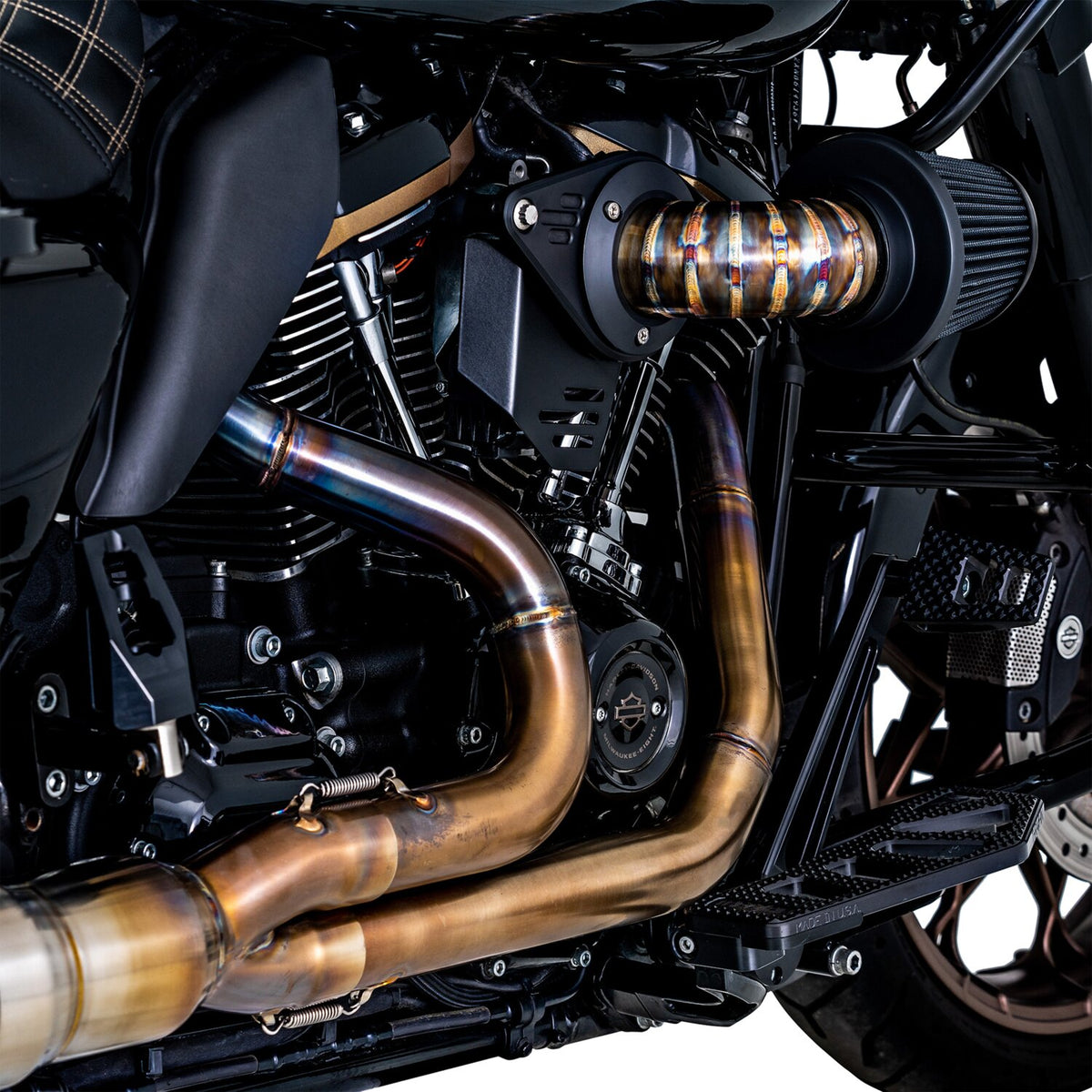 Vance & Hines, VO2 Falcon air cleaner. Stainless steel