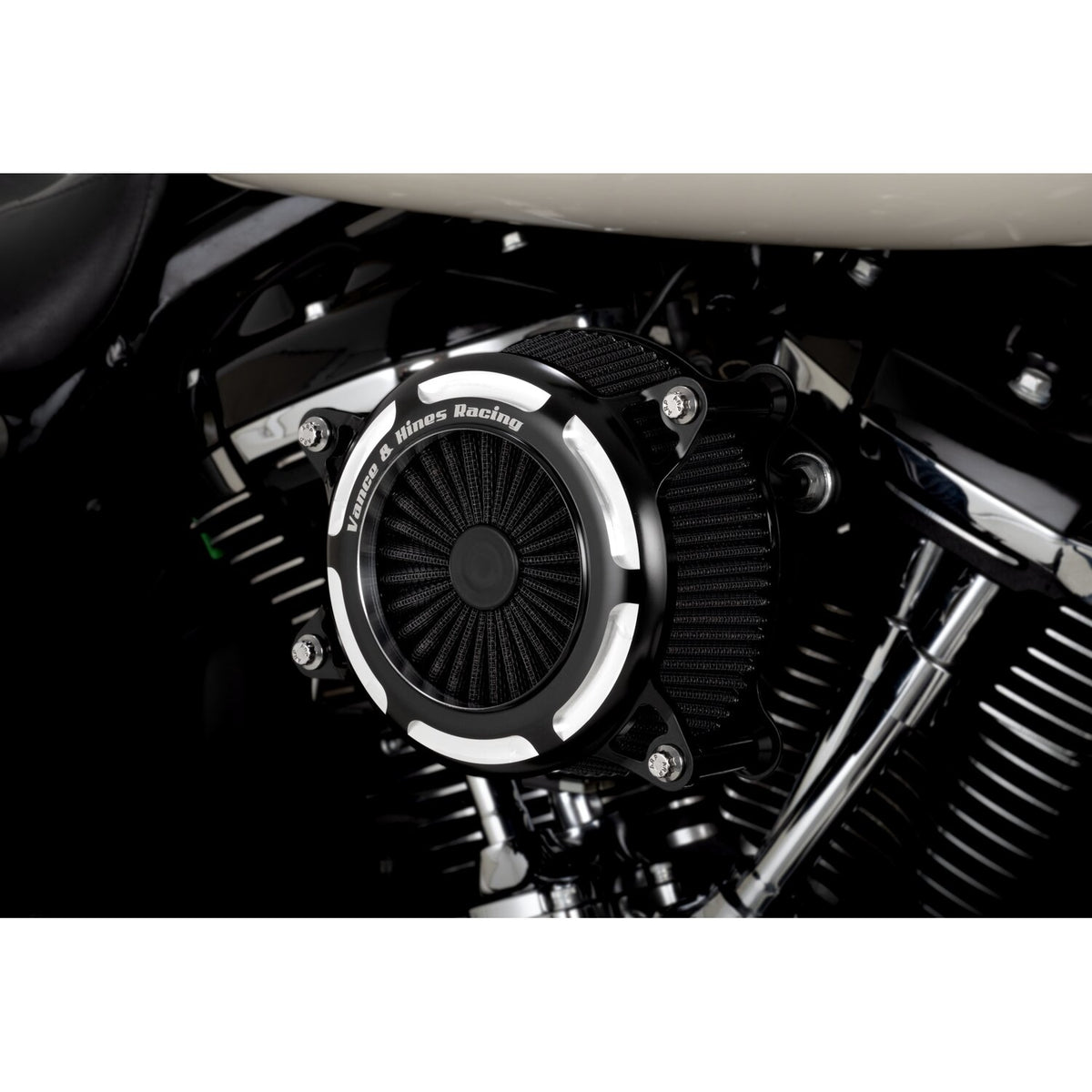 Vance & Hines, VO2 Onyx air cleaner. Black CC